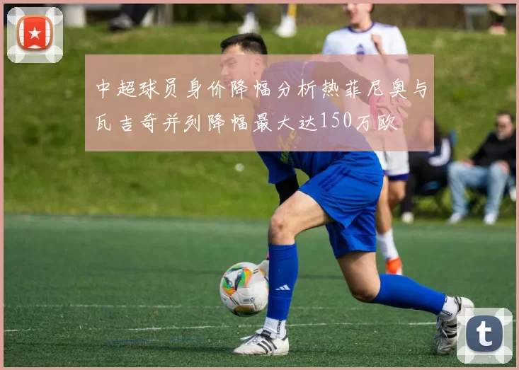 中超球员身价降幅分析热菲尼奥与瓦吉奇并列降幅最大达150万欧